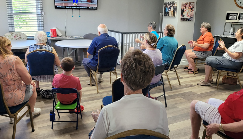 Exercise Class at Troy Senior Center